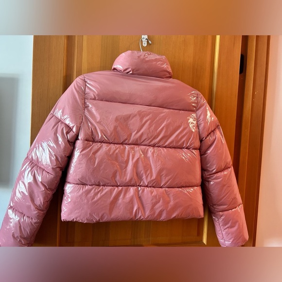 Noize Coco Crop Water Resistant Puffer Jacket Pink XS - Picture 4 of 13